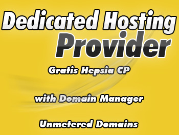 Affordably priced dedicated web hosting plan